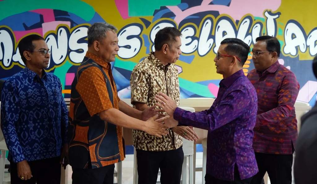 Bupati Klungkung I Made Satria saat melakukan audiensi resmi bersama jajaran Kementerian Sosial Republik Indonesia di Jakarta.