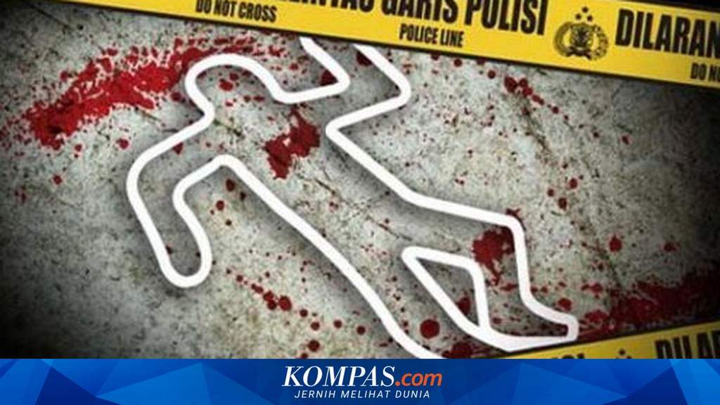 Garis polisi dipasang di sekitar lokasi kejadian perkara penemuan jenazah buruh bangunan yang tewas di kawasan Pecatu, Kuta Selatan, Badung, Bali.