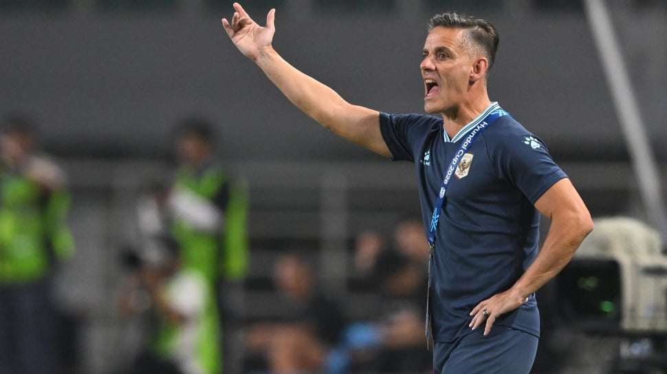 Pemain Timnas Indonesia Marselino Ferdinan saat menjalani sesi latihan di bawah arahan pelatih John Herdman menjelang turnamen Piala AFF 2026 di Jakarta.