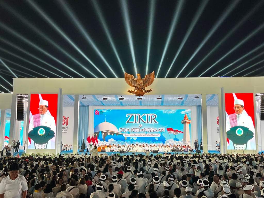Presiden Prabowo Batal Hadiri Zikir Kebangsaan di Monas, Begini Penjelasan Menteri Agama