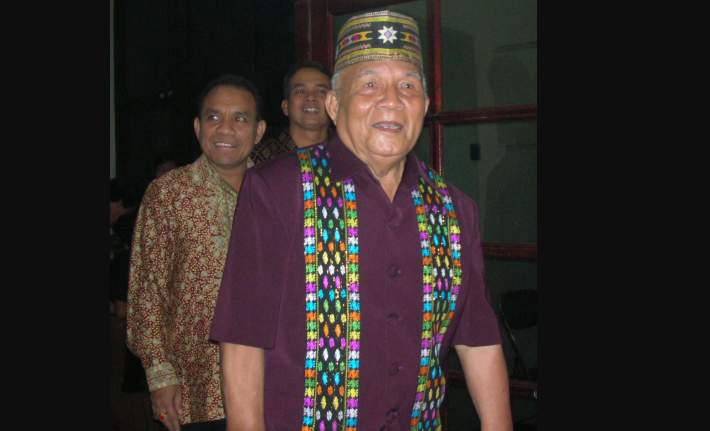 Presiden Prabowo Subianto saat menghadiri acara peluncuran dan bedah buku karya Bahlil Lahadalia di Jakarta.