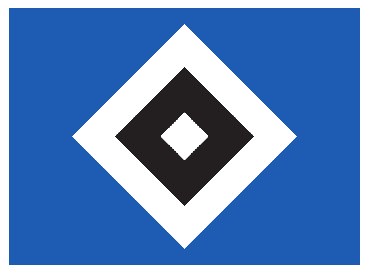 Stadion Volksparkstadion yang menjadi kandang utama klub sepak bola Hamburger SV di kota Hamburg, Jerman.